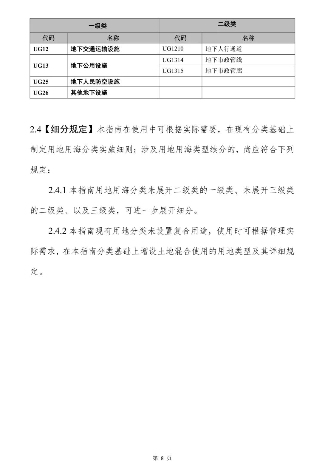 自然资源部关于印发《国土空间调查、规划、用途管制用地用海分类指南》的通知