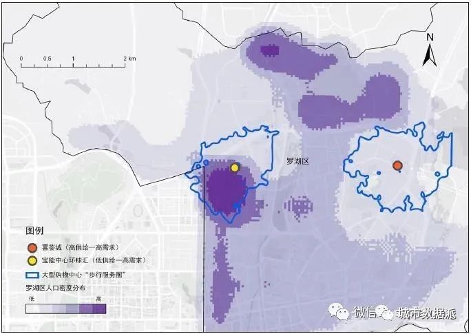 【多源数据分析】居民需求视角下大型购物中心绿色出行服务能力评价 | 城市数据派
