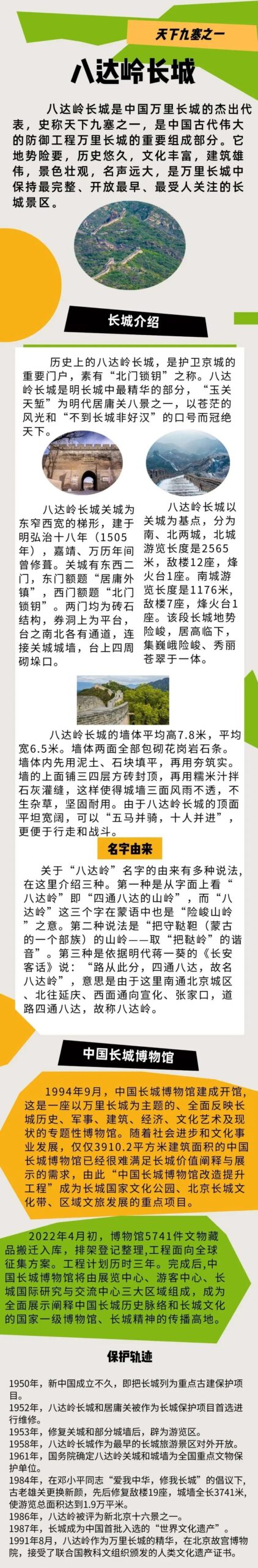 一图读懂长城文化带上的历史遗迹 一图读懂长城文化带上的历史遗迹