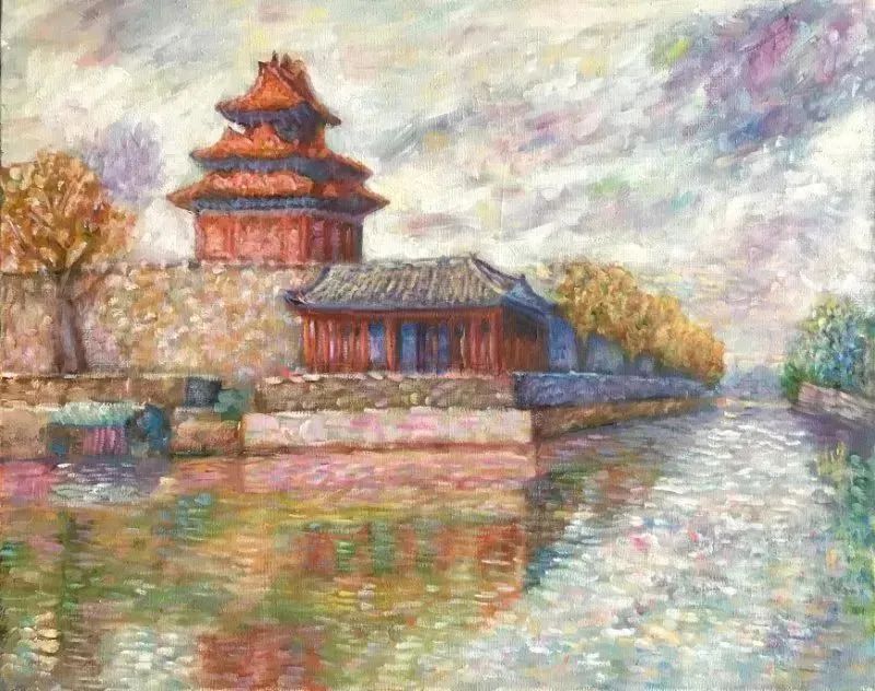 跟随画家的笔触游历北京的角楼 跟随画家的笔触游历北京的角楼