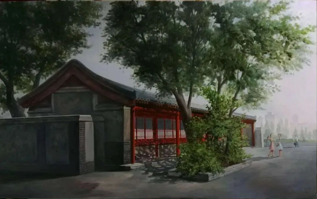 跟随画家的笔触游历北京的角楼 跟随画家的笔触游历北京的角楼