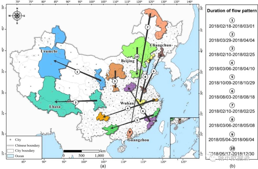 GIScience & Remote Sensing | 强度加权的时空流聚类方法以揭示区际协同关联模式丨城市数据派 GIScience & Remote Sensing | 强度加权的时空流聚类方法以揭示区际协同关联模式丨城市数据派