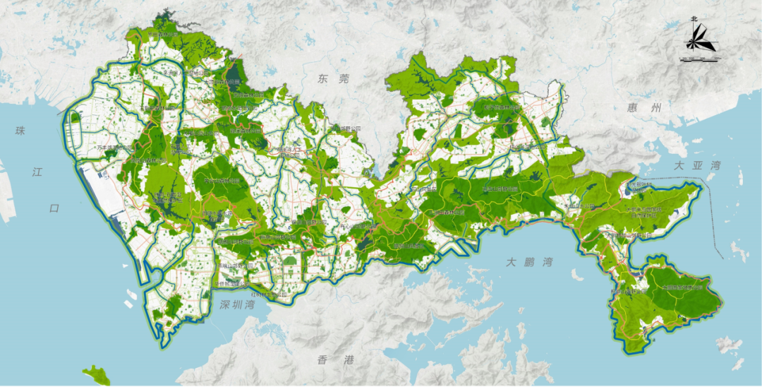 从蓝图到实景:深圳市公园城市规划与建设实践 从蓝图到实景:深圳市公园城市规划与建设实践