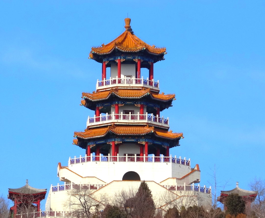 西眺永定河！石景山功碑阁修缮完成即将开放