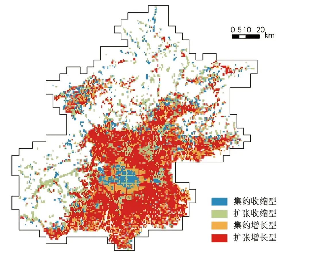 【文章导读】北京城市空间增长-收缩并存的特征与机制
