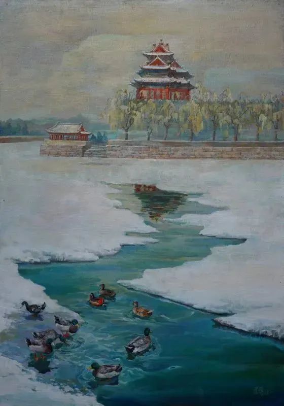跟随画家的笔触游历北京的角楼 跟随画家的笔触游历北京的角楼
