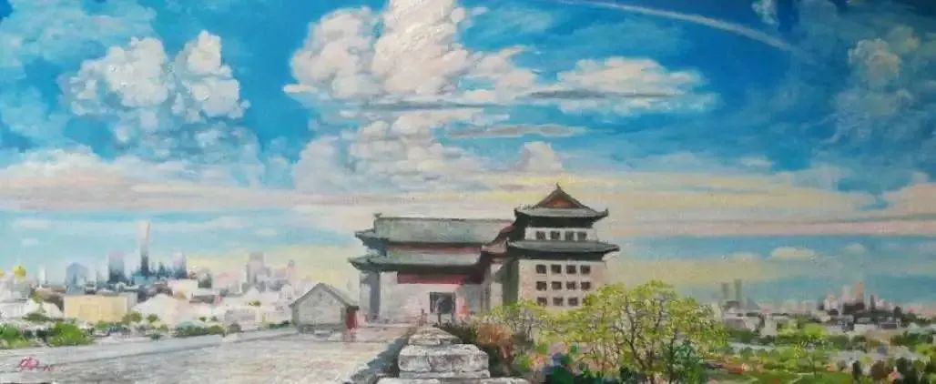 跟随画家的笔触游历北京的角楼 跟随画家的笔触游历北京的角楼