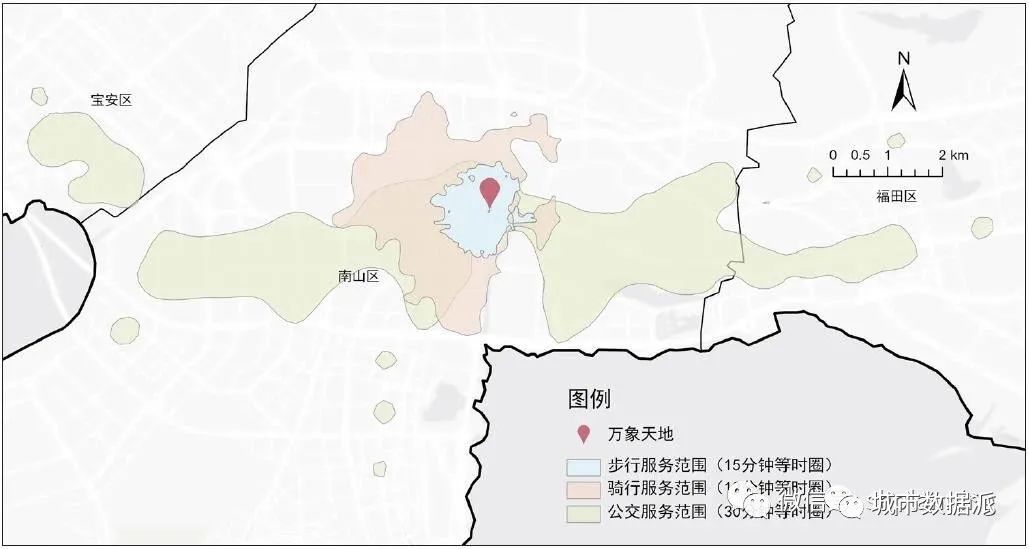 【多源数据分析】居民需求视角下大型购物中心绿色出行服务能力评价 | 城市数据派