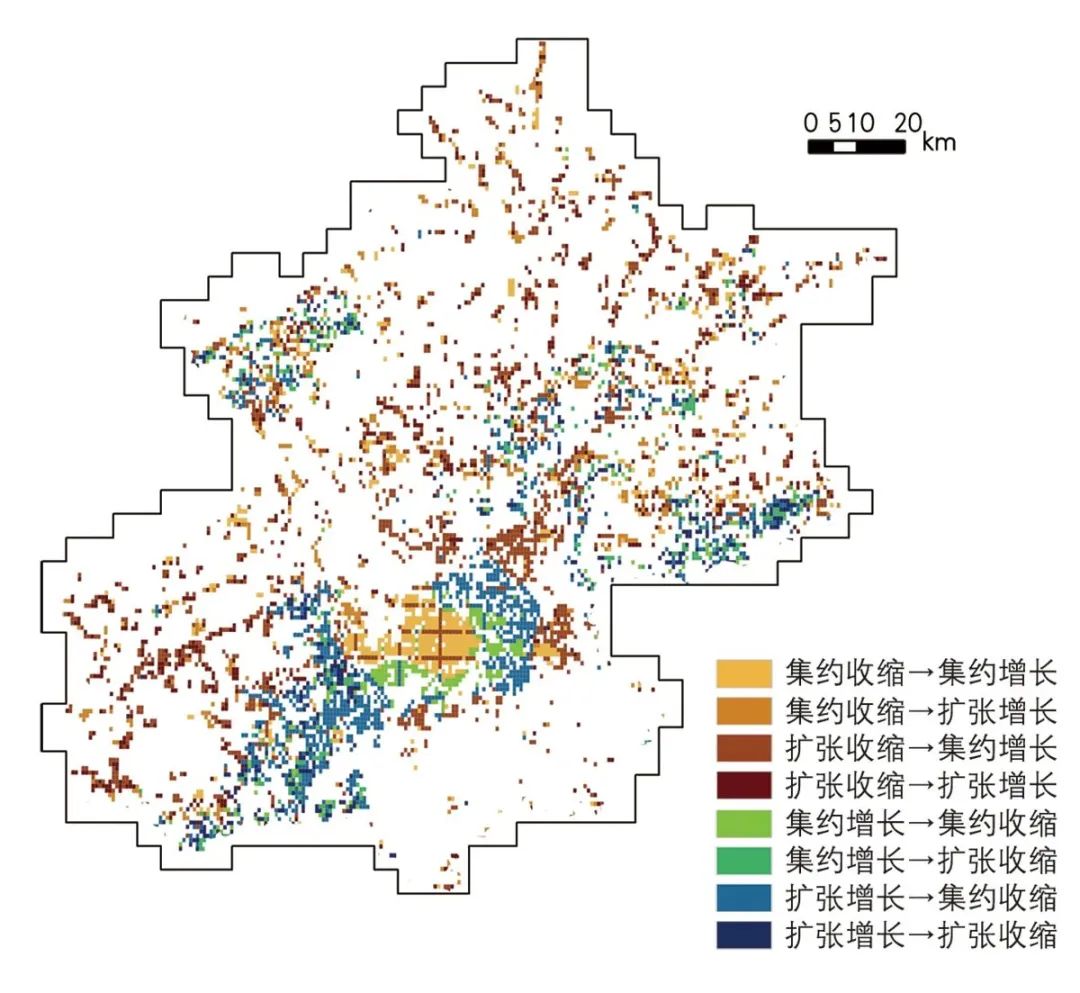 【文章导读】北京城市空间增长-收缩并存的特征与机制