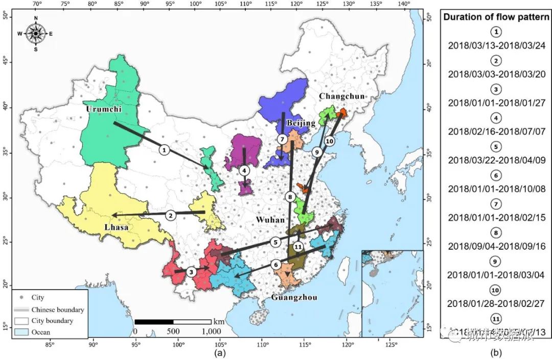 GIScience & Remote Sensing | 强度加权的时空流聚类方法以揭示区际协同关联模式丨城市数据派 GIScience & Remote Sensing | 强度加权的时空流聚类方法以揭示区际协同关联模式丨城市数据派