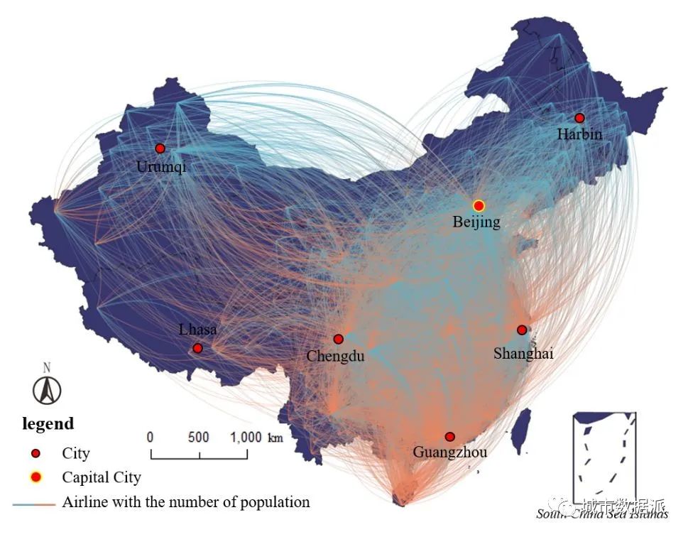 GIScience & Remote Sensing | 强度加权的时空流聚类方法以揭示区际协同关联模式丨城市数据派 GIScience & Remote Sensing | 强度加权的时空流聚类方法以揭示区际协同关联模式丨城市数据派