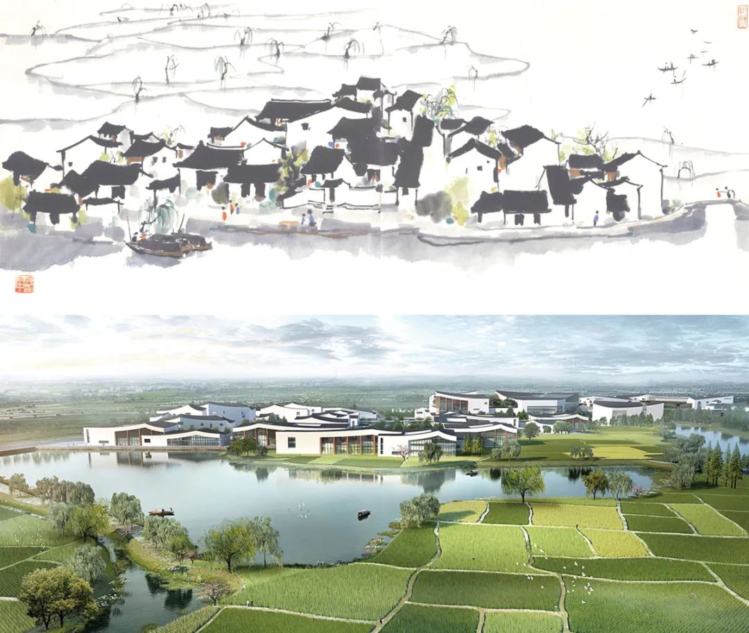 基于空间基因传承的城市设计方法探索*——以长三角一体化示范区水乡客厅为例