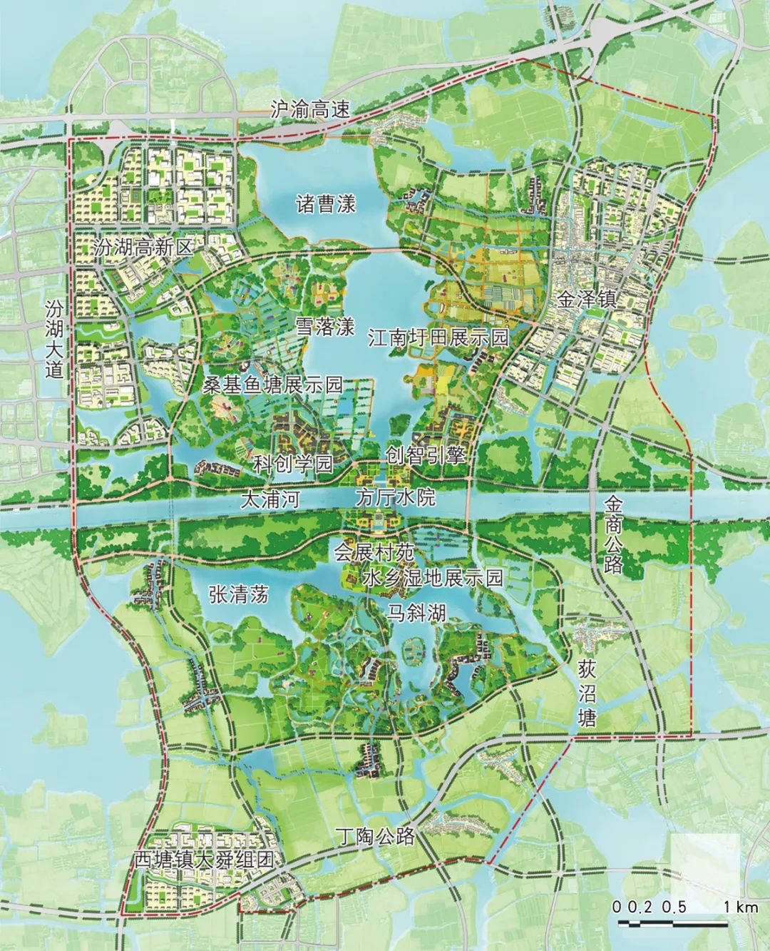 【Open Access】基于空间基因传承的城市设计方法探索*——以长三角一体化示范区水乡客厅为例