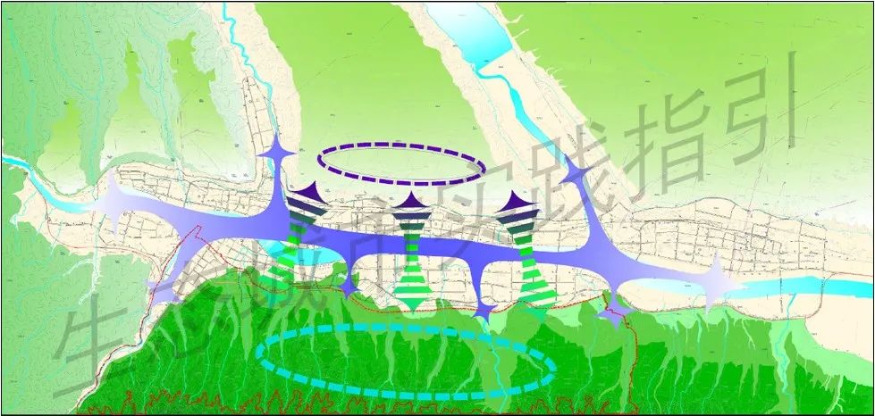 全球汇 · 专栏 | 生态城市（19）绿色基础设施的规划实践案例②宝鸡和贵州仁怀南部新城空间规划实践