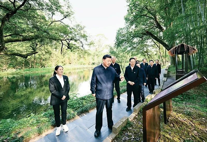习近平:以美丽中国建设全面推进人与自然和谐共生的现代化 习近平:以美丽中国建设全面推进人与自然和谐共生的现代化