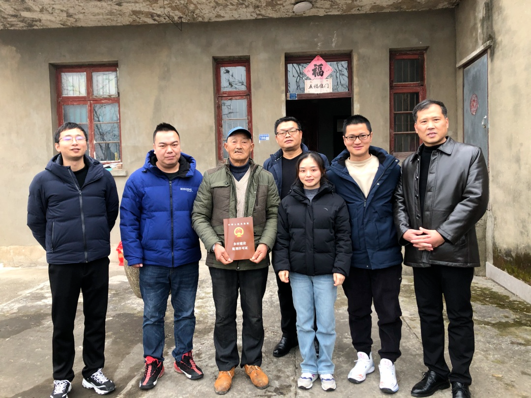 南京首本!我市核发第一本《乡村建设规划许可证》 南京首本!我市核发第一本《乡村建设规划许可证》