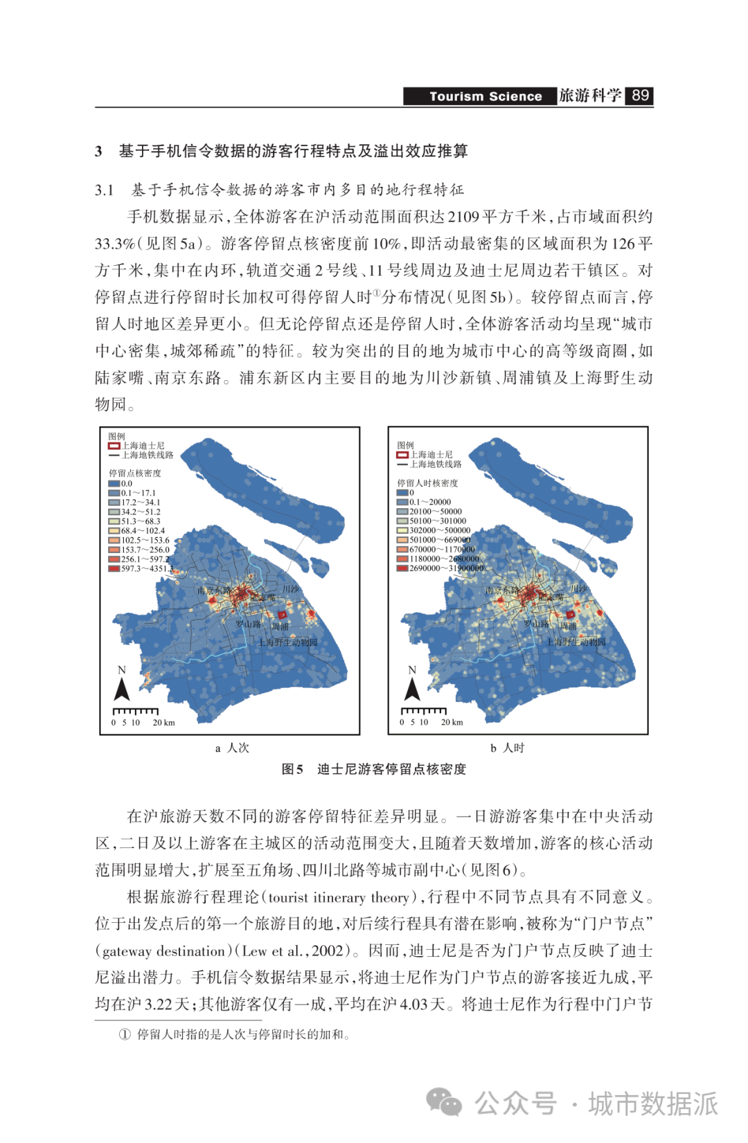 基于手机信令和问卷数据的实证研究：公园游客的市内消费溢出效应丨城市数据派
