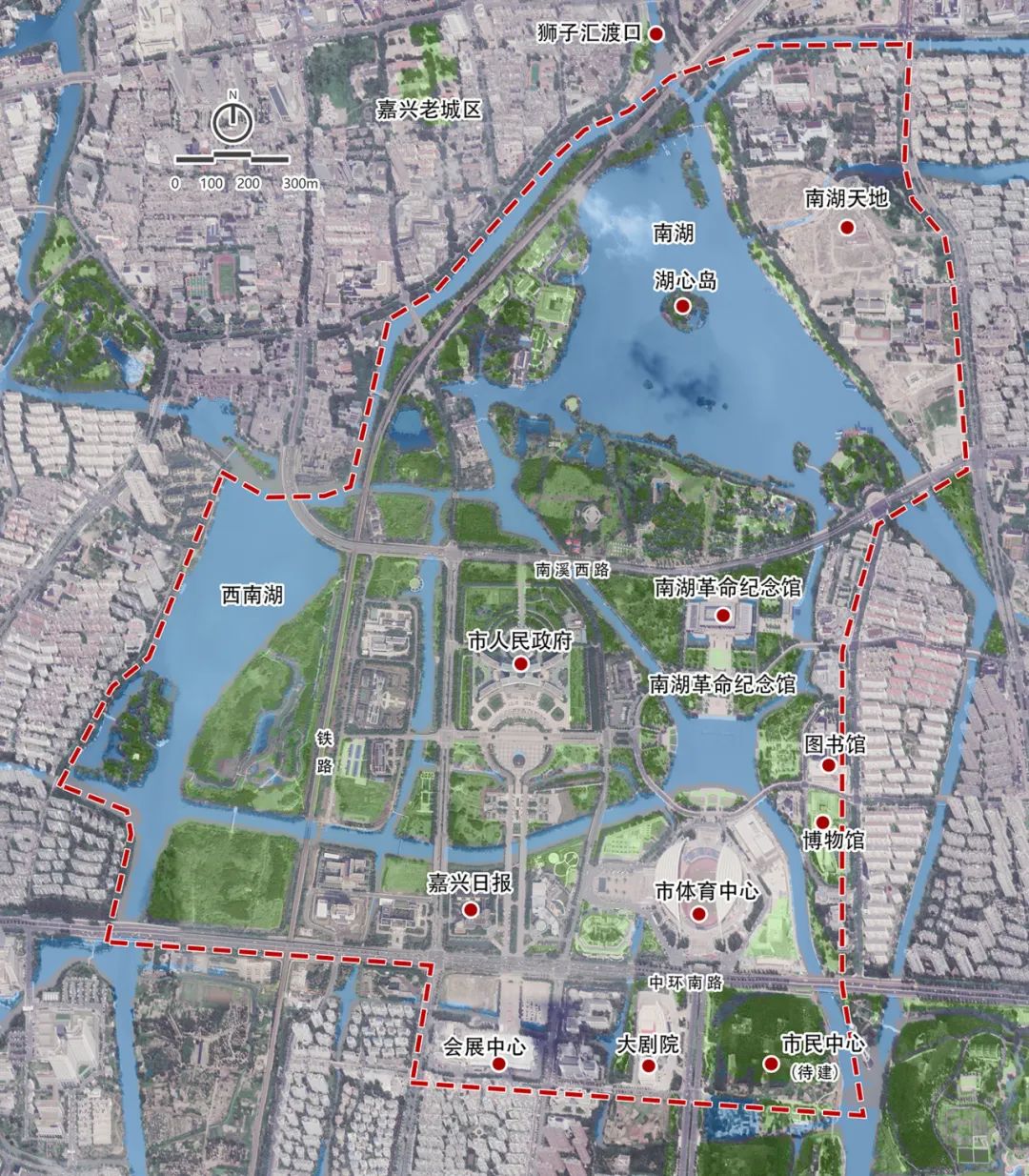 2023年IFLA APR国际大奖|城湖共兴——嘉兴南湖(纪念馆)中轴线景观概念规划 2023年IFLA APR国际大奖|城湖共兴——嘉兴南湖(纪念馆)中轴线景观概念规划