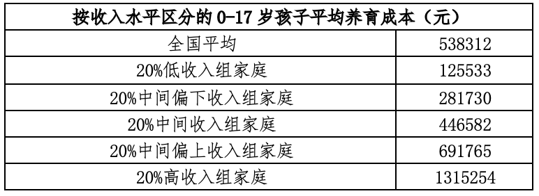 中国生育成本报告2024版 中国生育成本报告2024版