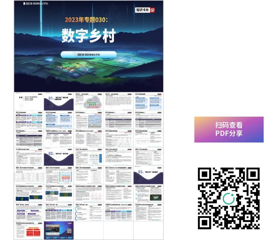 2023年专题回顾(一):乡村振兴与村庄规划 2023年专题回顾(一):乡村振兴与村庄规划