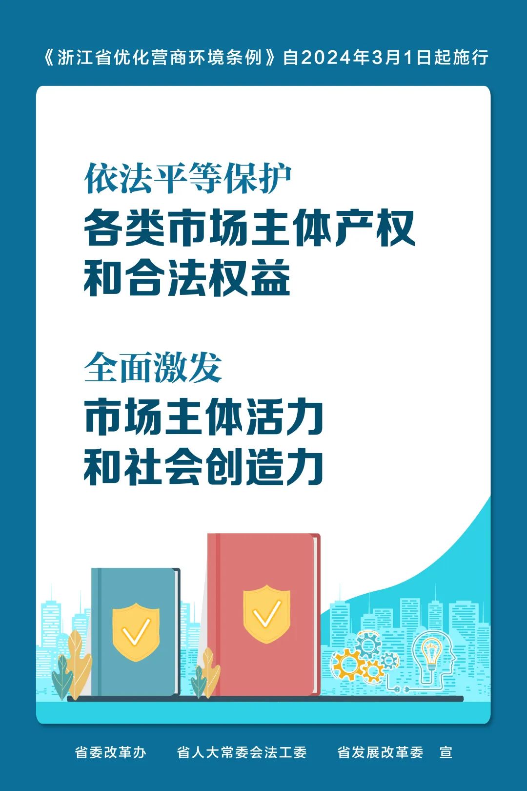 《浙江省优化营商环境条例》3月1日起施行