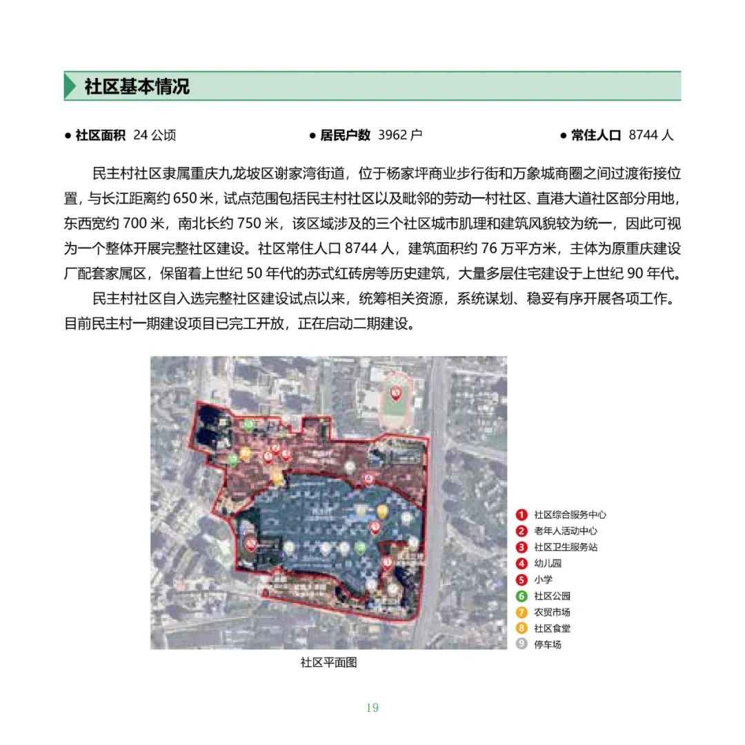 住房城乡建设部印发《完整社区建设案例集（第一批）》