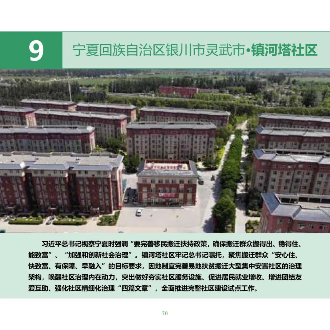 住房城乡建设部印发《完整社区建设案例集（第一批）》