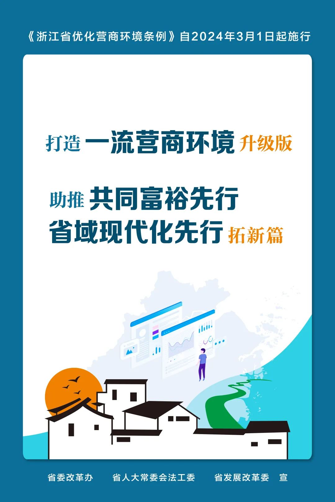 《浙江省优化营商环境条例》3月1日起施行