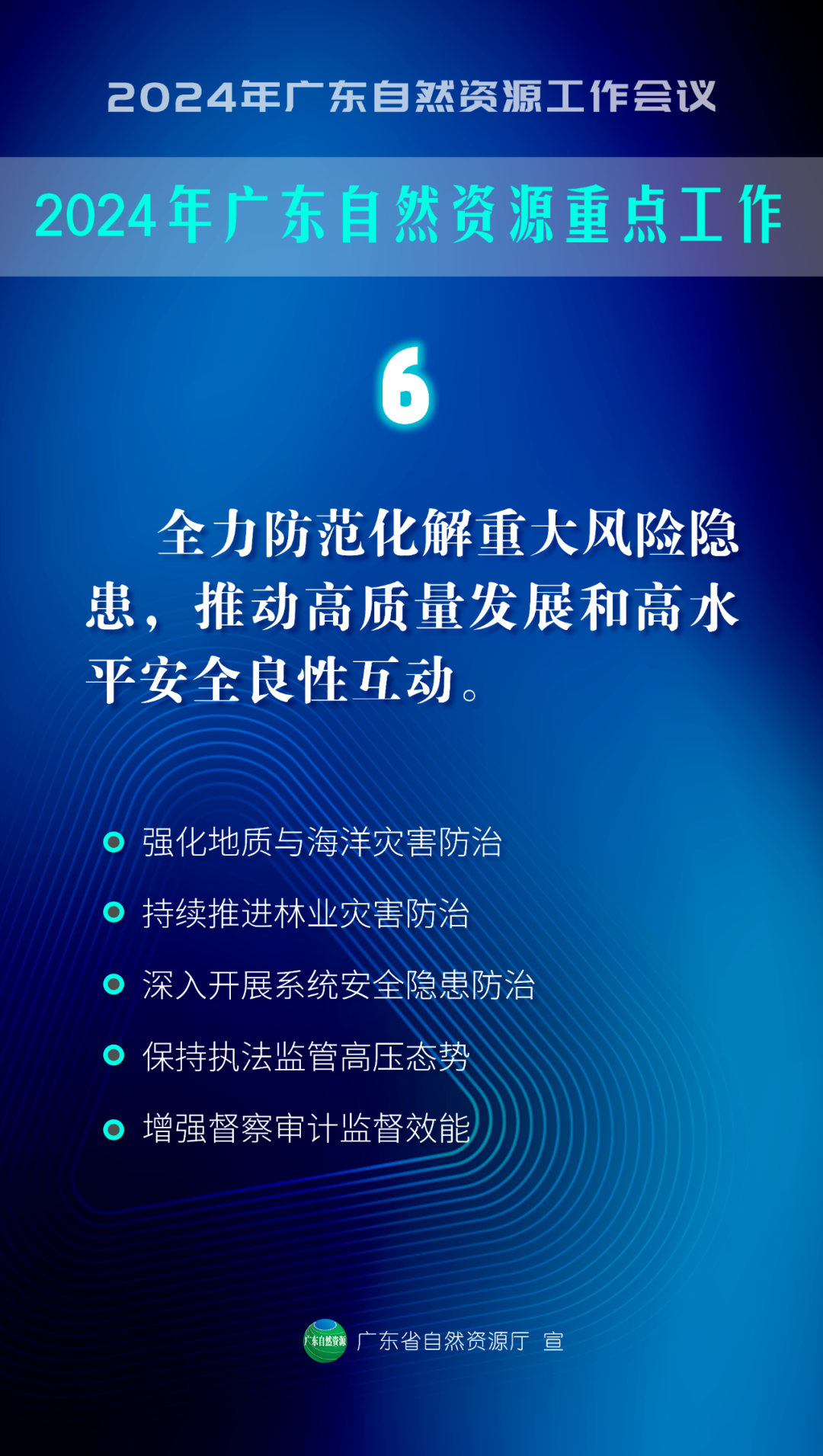 2024年广东省自然资源工作会议明确7大重点工作