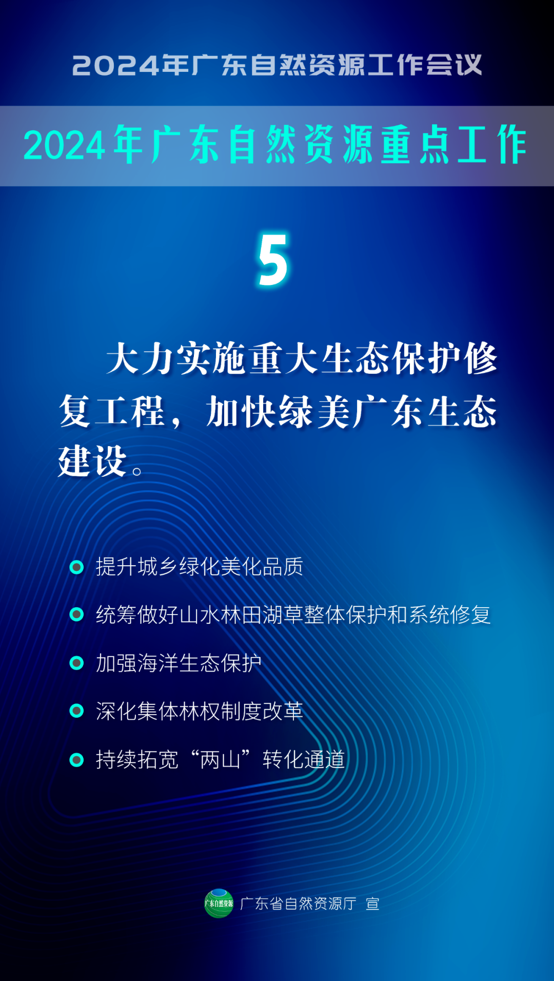 2024年广东省自然资源工作会议明确7大重点工作
