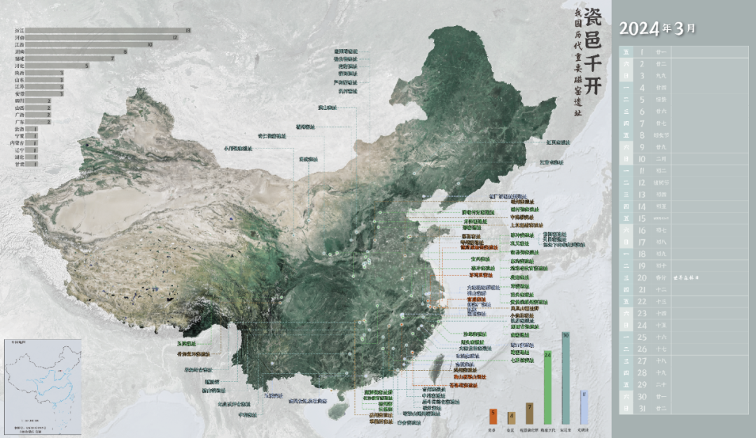 李白斗酒诗百篇，酒杯来自哪个瓷窑？（3月遗产地图 瓷窑遗址）