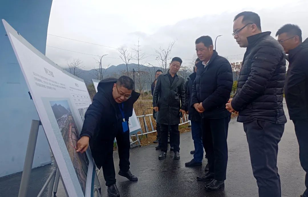 何瑞洪带队赴富阳调研例行督察、地灾防治等工作