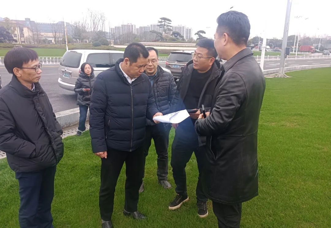 何瑞洪带队赴富阳调研例行督察、地灾防治等工作