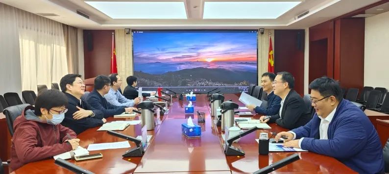 海南省五指山市委书记朱宏凌一行到访城市中心交流 海南省五指山市委书记朱宏凌一行到访城市中心交流