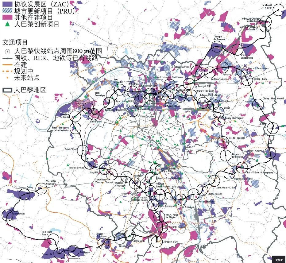 期刊精粹 | 大巴黎快线轨道交通规划的契机、战略影响及核心策略【2024.1期】