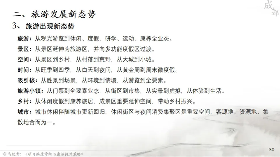 马牧青：项目成败得失与盘活提升策略