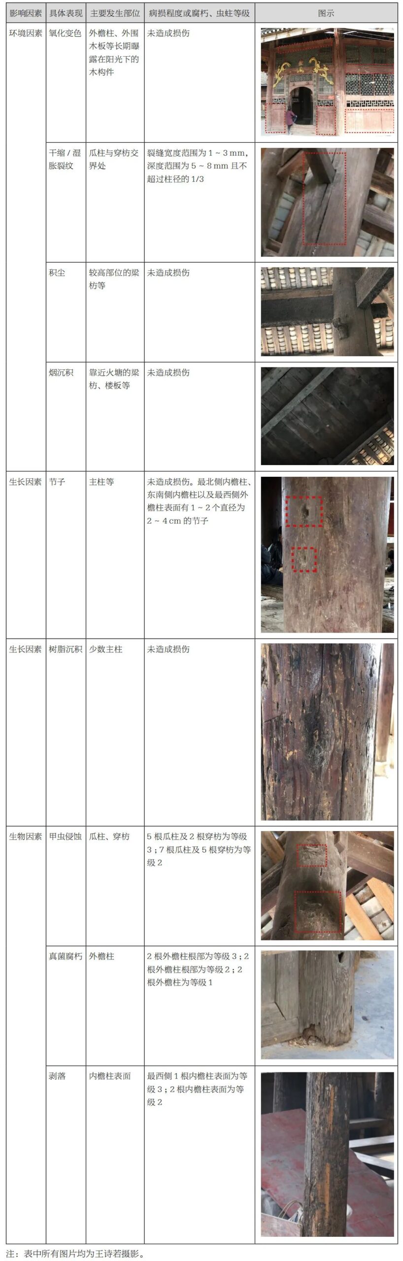 中国古建筑木结构病损分类研究 中国古建筑木结构病损分类研究