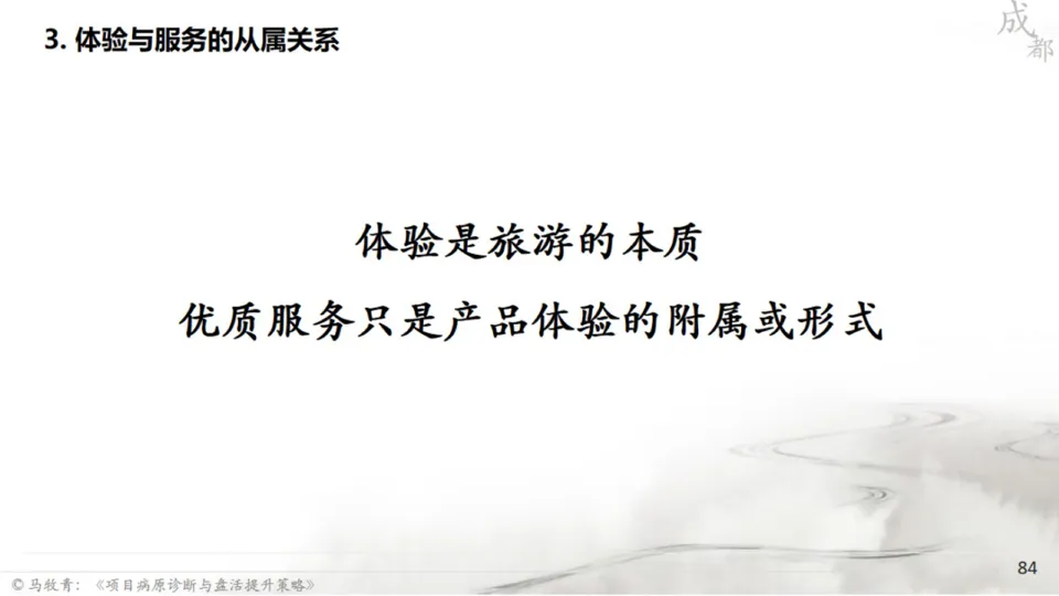 马牧青：项目成败得失与盘活提升策略