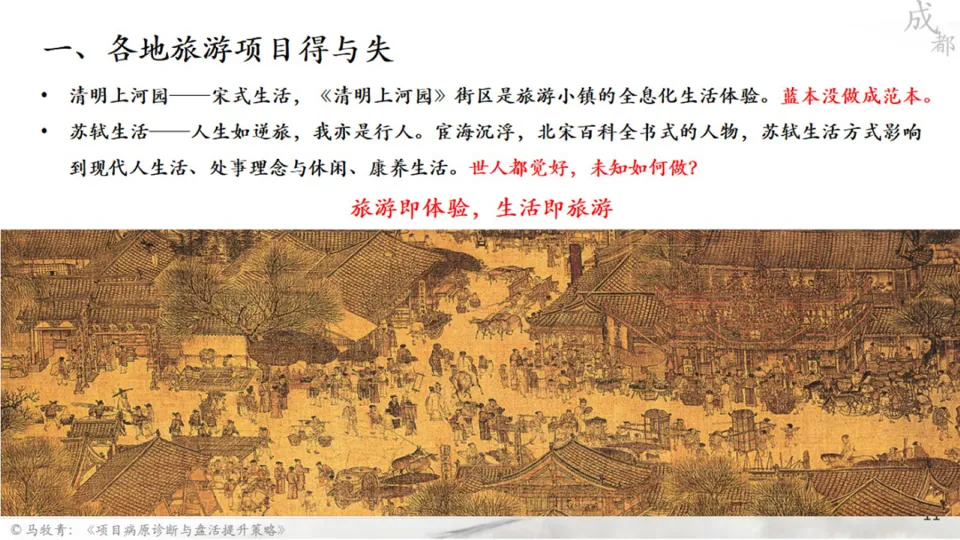 马牧青：项目成败得失与盘活提升策略