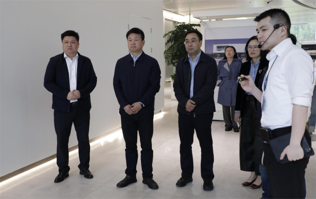市局领导带队走访调研大运河数智未来城 市局领导带队走访调研大运河数智未来城