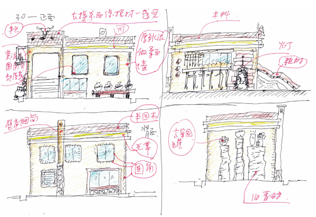 《手绘乡村》孙君作品——三瓜公社烧酒坊改造 《手绘乡村》孙君作品——三瓜公社烧酒坊改造