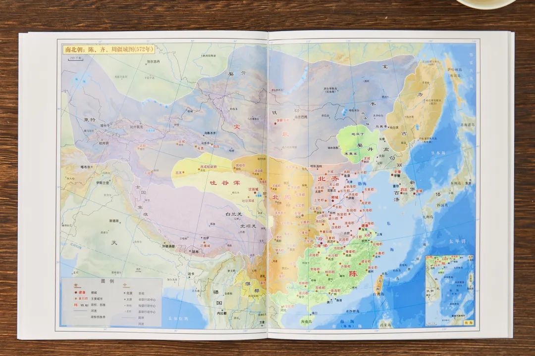 【《地图上的中国通史》】豆瓣9.4，畅销百年