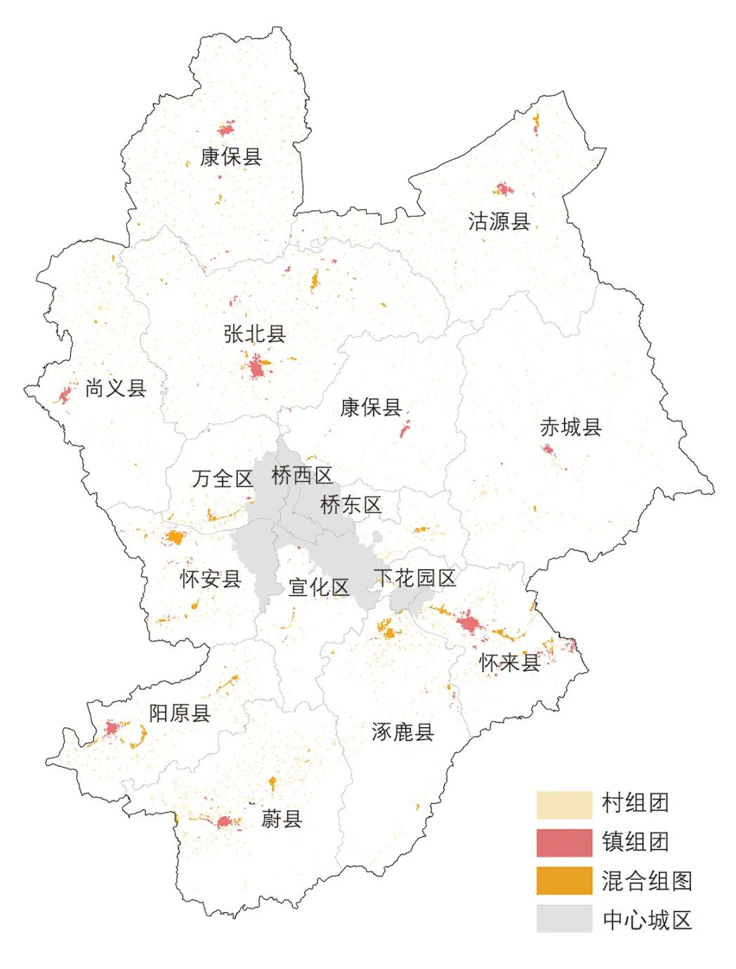 【文章导读】土地发展权公私协调下的镇开发边界划定策略——以河北省张家口市为例