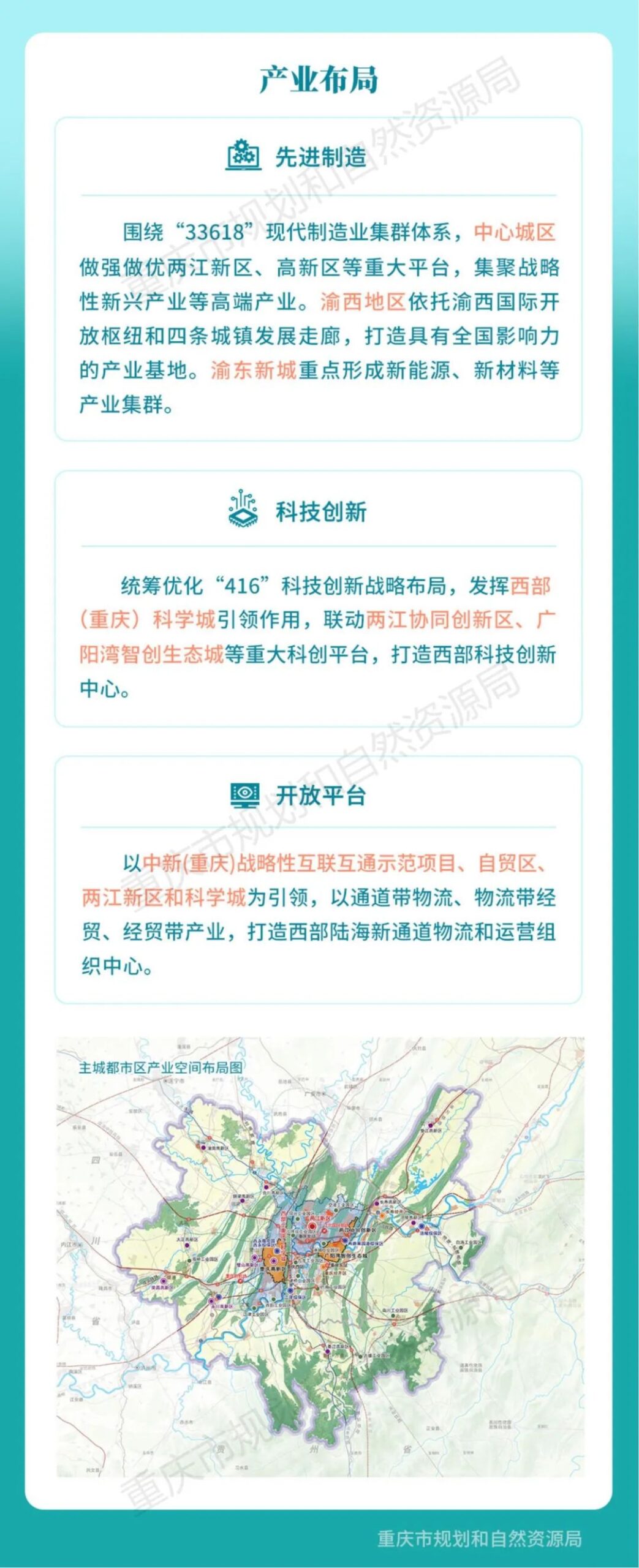 《重庆市国土空间总体规划(2021—2035年)(公开版)》全文正式发布 《重庆市国土空间总体规划(2021—2035年)(公开版)》全文正式发布