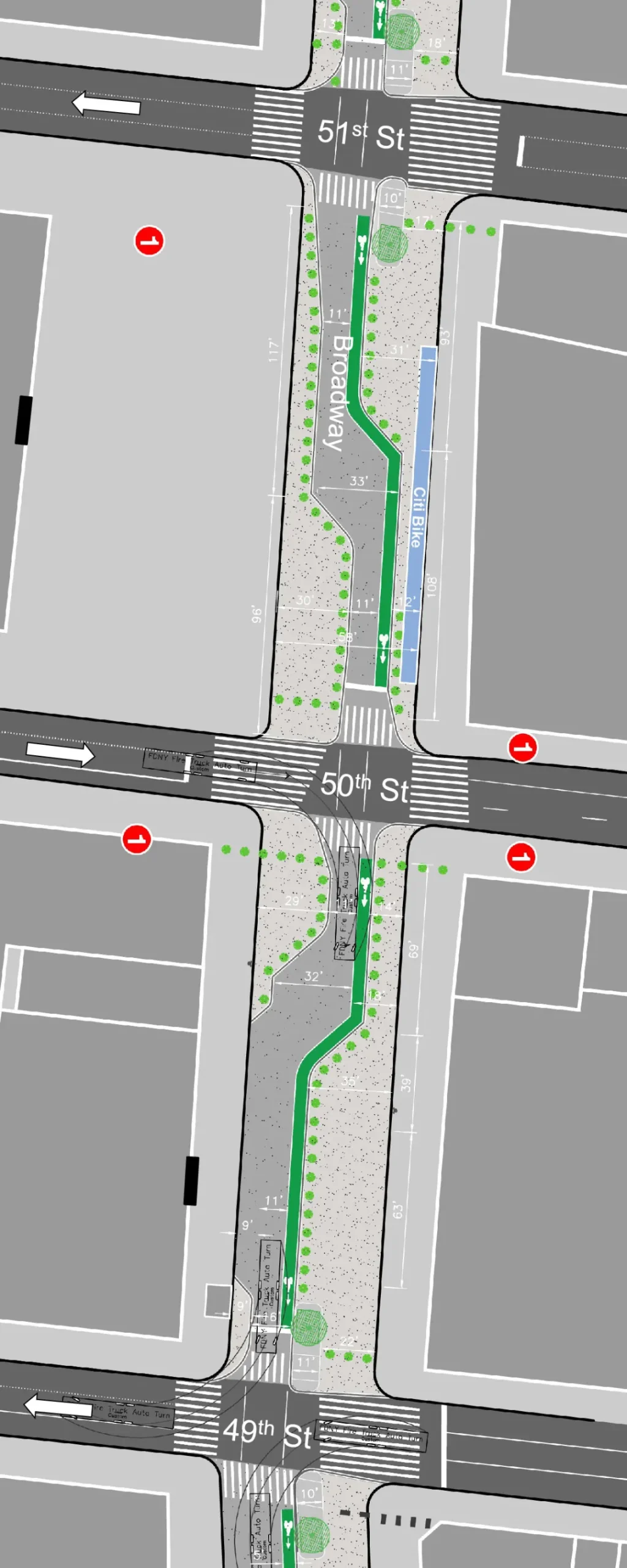 城市街道的路权重置——纽约百老汇大道更新改造规划