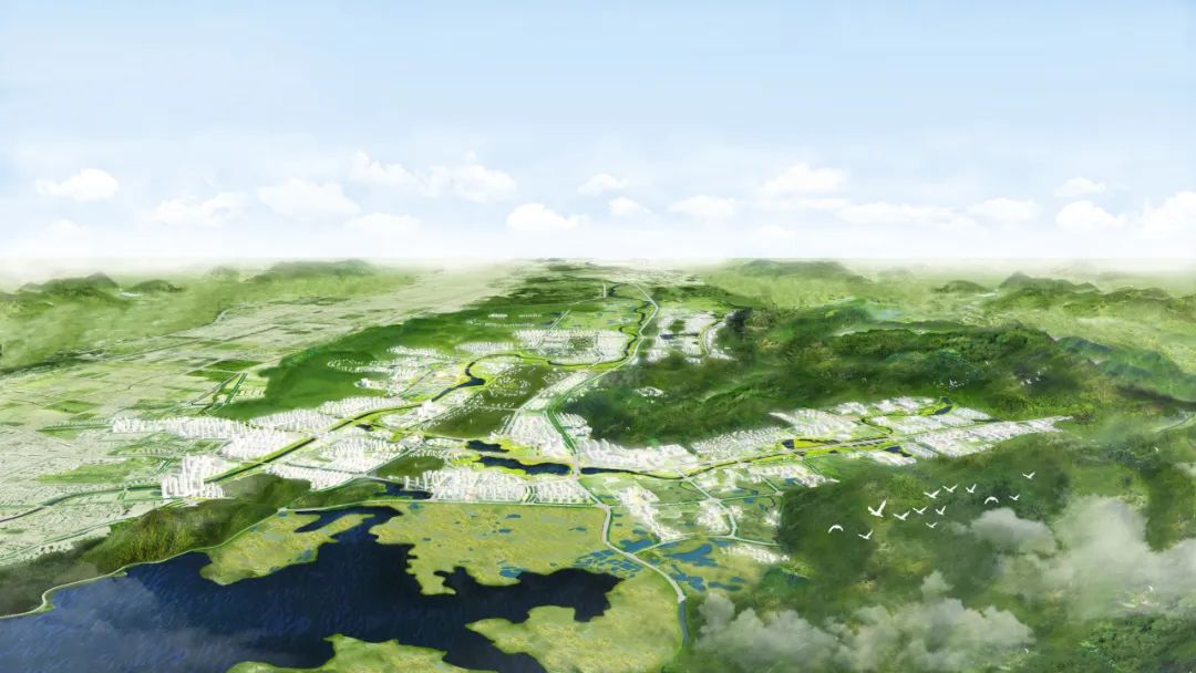 获奖项目 | 京山市温泉新区城市设计