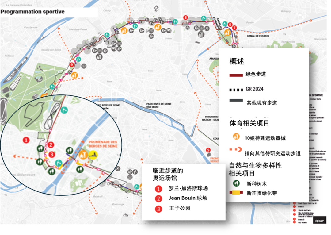 巴黎2024︱蓝白红三部曲:迎接巴黎奥运的环城运动绿道 巴黎2024︱蓝白红三部曲:迎接巴黎奥运的环城运动绿道