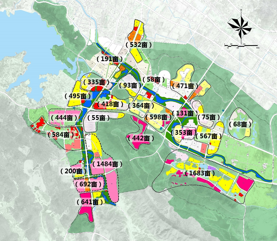 获奖项目 | 京山市温泉新区城市设计