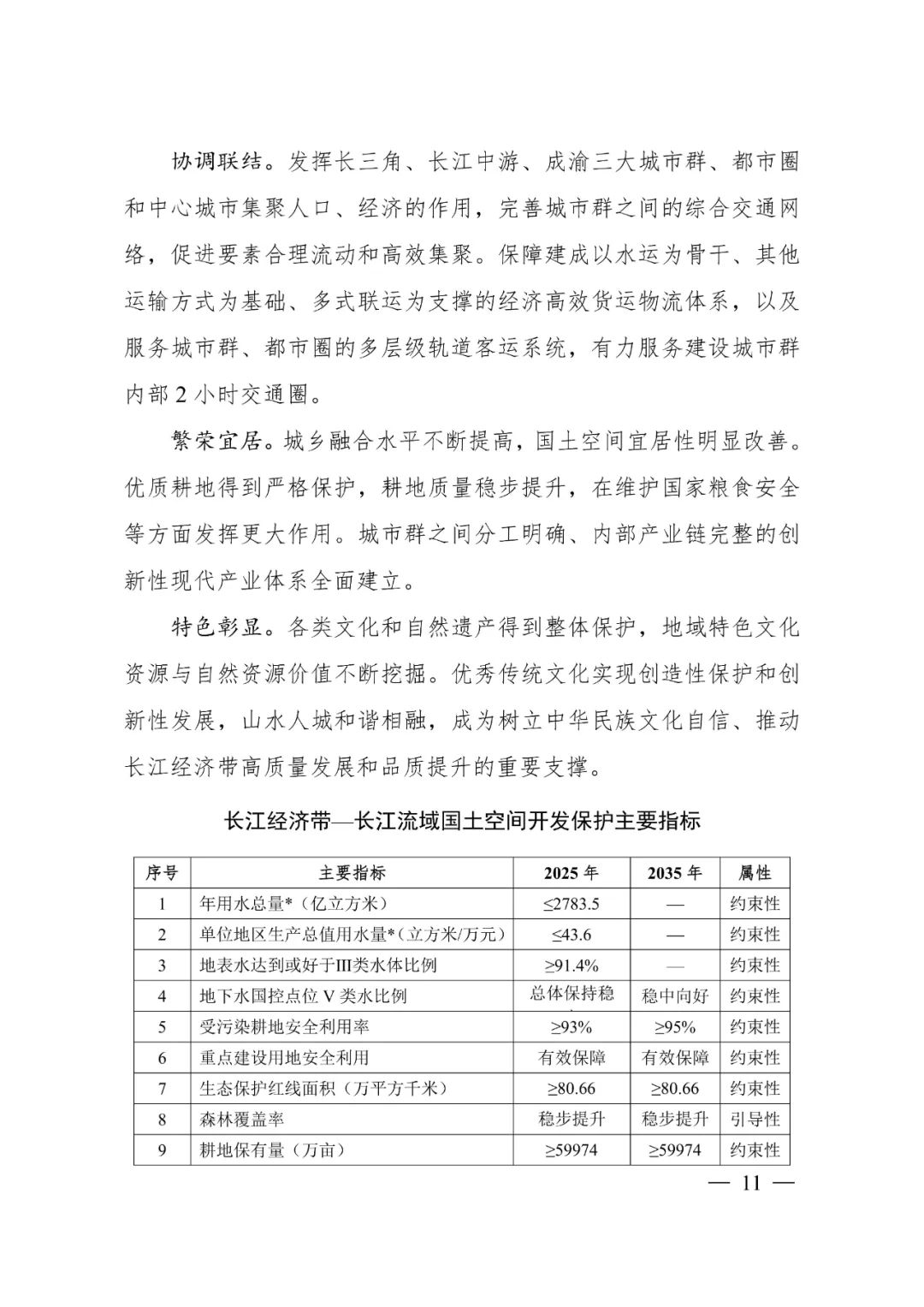 《长江经济带—长江流域国土空间规划（2021—2035年）》全文发布