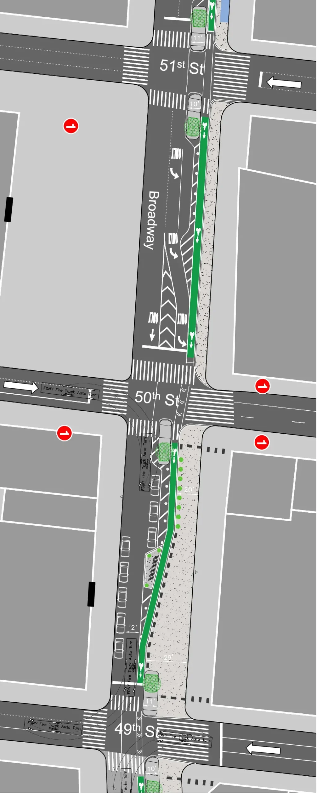 城市街道的路权重置——纽约百老汇大道更新改造规划